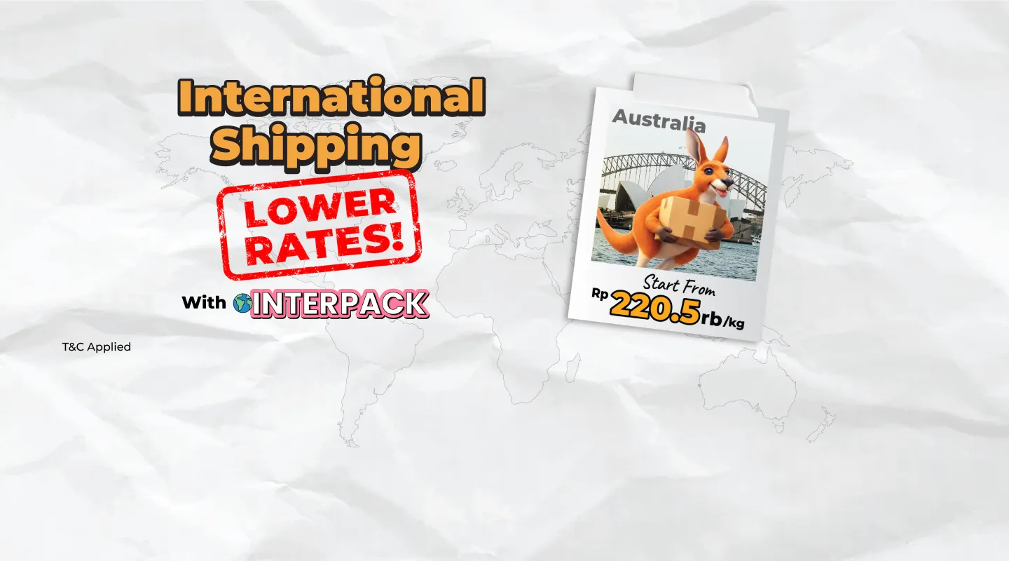 International Shipping to Australia with Interpack