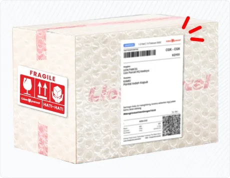 Attach the recipient’s details